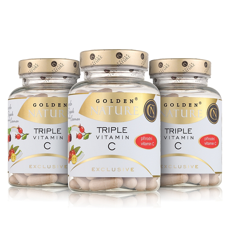 Golden Nature Exclusive triple přírodní vitamin C